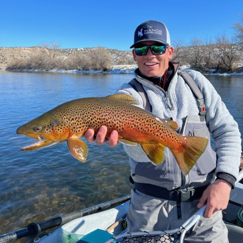 Jake Mangis, Owner and Fishing Guide for Mangis Fishing Guides in Jackson Hole, Wyoming