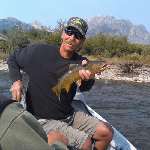 Larry Milton, Fishing Guide for Mangis Fishing Guides in Jackson Hole, Wyoming