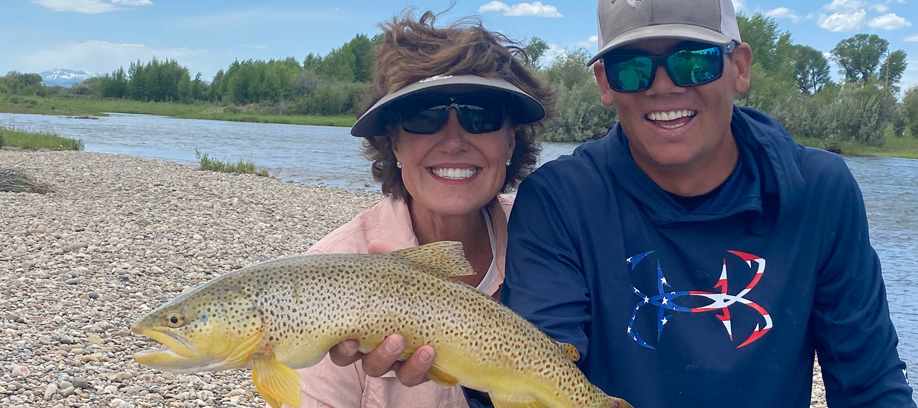 BUFF FIRST EVER HAZEL CREEK FALL BROWN TROUT TRIP 