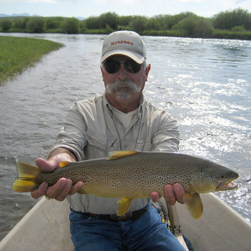 Ralph Hlebak, Fishing Guide for Mangis Fishing Guides in Jackson Hole, Wyoming
