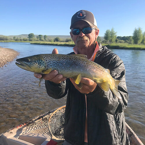 Tom Toolson, Fishing Guide for Mangis Fishing Guides in Jackson Hole, Wyoming